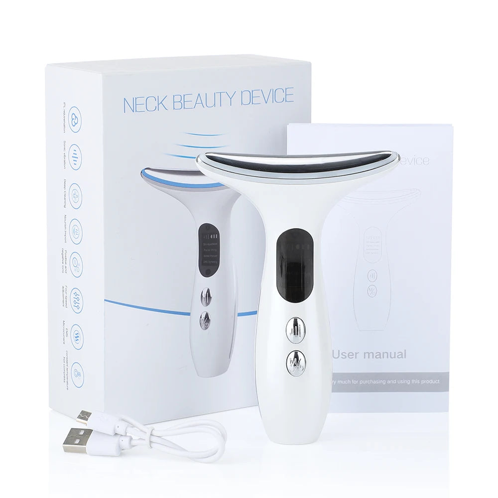 LUMISKIN™️ PRO - EMS con Led per Viso & Collo | Bellezza & Skincare Avanzata