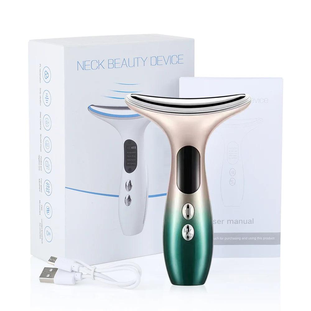 LUMISKIN™️ PRO - EMS con Led per Viso & Collo | Bellezza & Skincare Avanzata